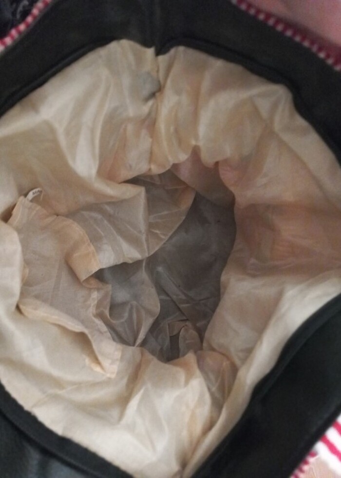 Kırmızı Kareli Çanta - Görsel 3