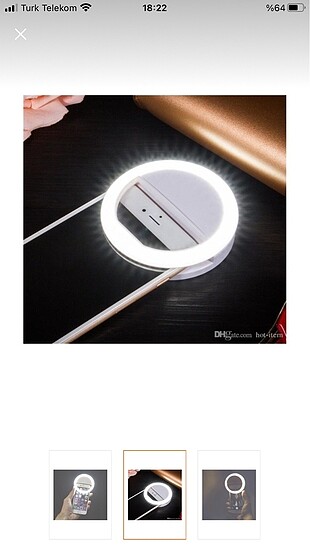 Led selfie Işığı taşınabilir