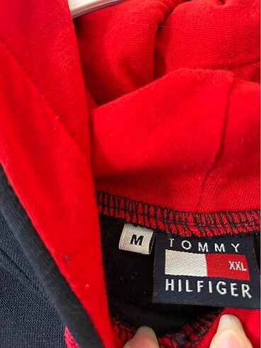 Tommy Hilfiger Tommy hilfiger lacivert sweat kapşonlu