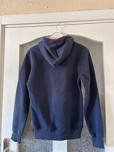m Beden Tommy hilfiger lacivert sweat kapşonlu