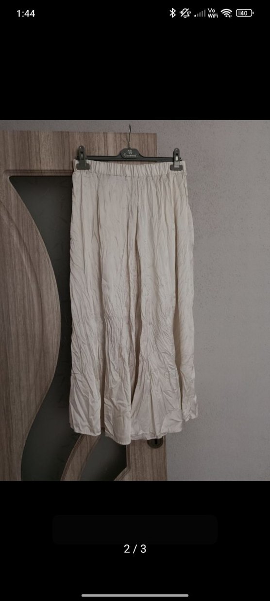 Bohem Uzun Keten Etek - Görsel 2