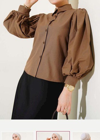 balon kol gömlek - Görsel 4