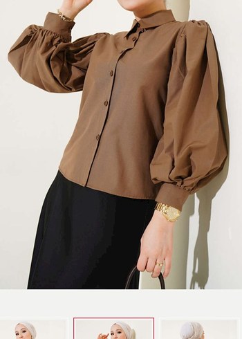 balon kol gömlek - Görsel 2