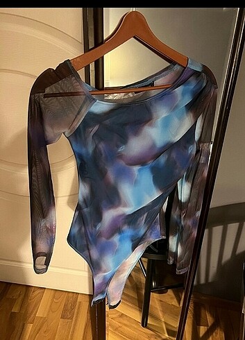 Zara tül bluzz