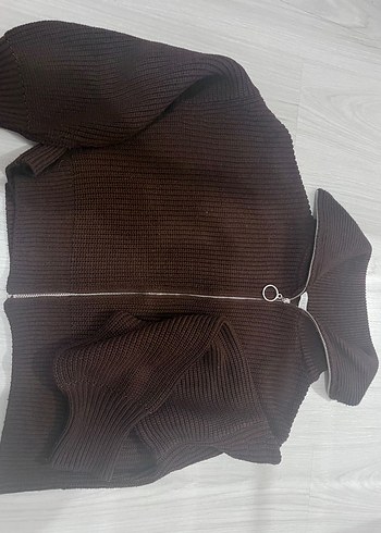 Kahverengi kazak - Görsel 3