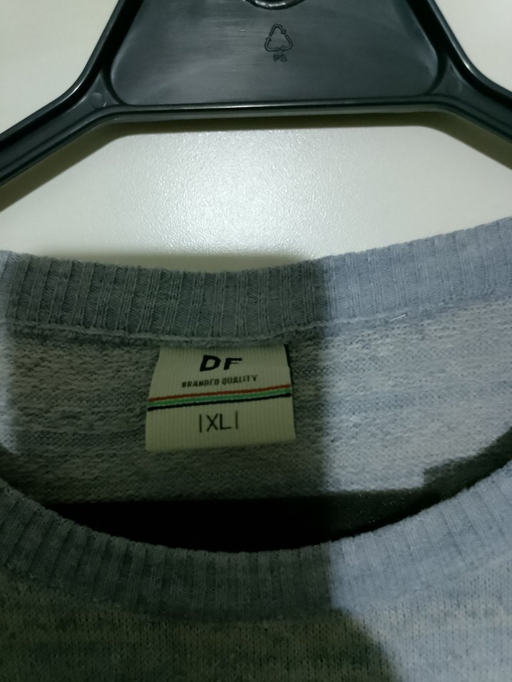 Gri Desenli Triko Erkek Kazak - Görsel 4