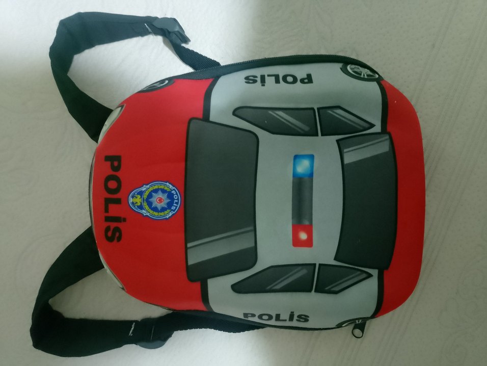 Renkli Polis canta - Görsel 3