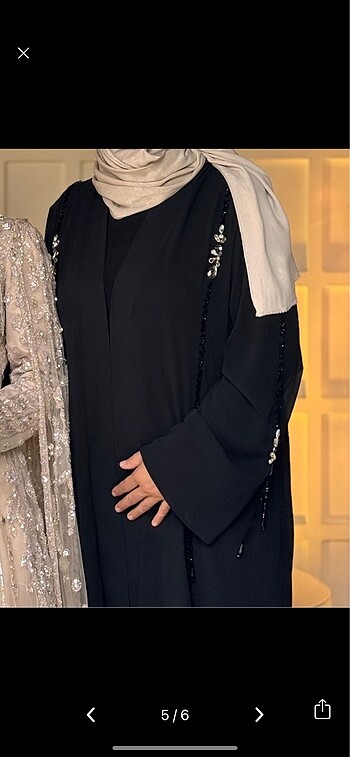 Armine Taşlı abaya