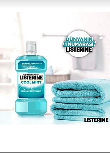 LİSTERINE ağız bakım suyu