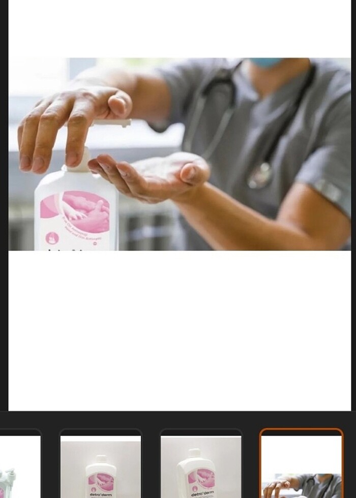 Detro derm el ve vücut için  - Görsel 2