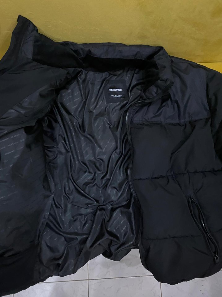 Siyah erkek Kış Montu - Görsel 2