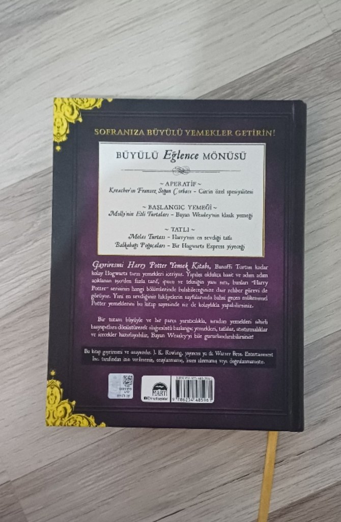 Gayriresmi Harry Potter Yemek Kitabı - Görsel 2