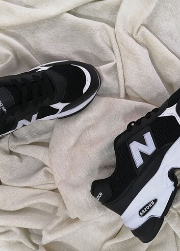 38 Beden siyah Renk New balance siyah spor ayakkabı 