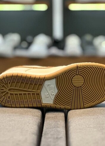 Nike Nike sb dunk bej spor ayakkabı