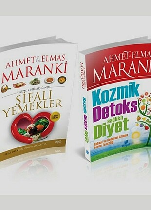 Ahmet & Elmas Maranki ile Sağlıklı Yaşam Seti (2 Kitap)