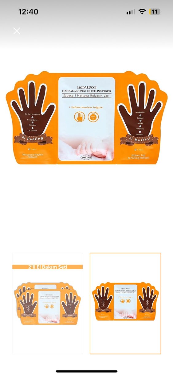 Mjcare Soyulabilen el maskesi - Görsel 2