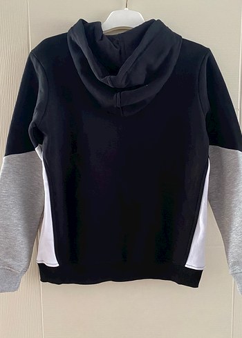 Guess Siyah Gri Kapüşonlu Sweatshirt - Görsel 4