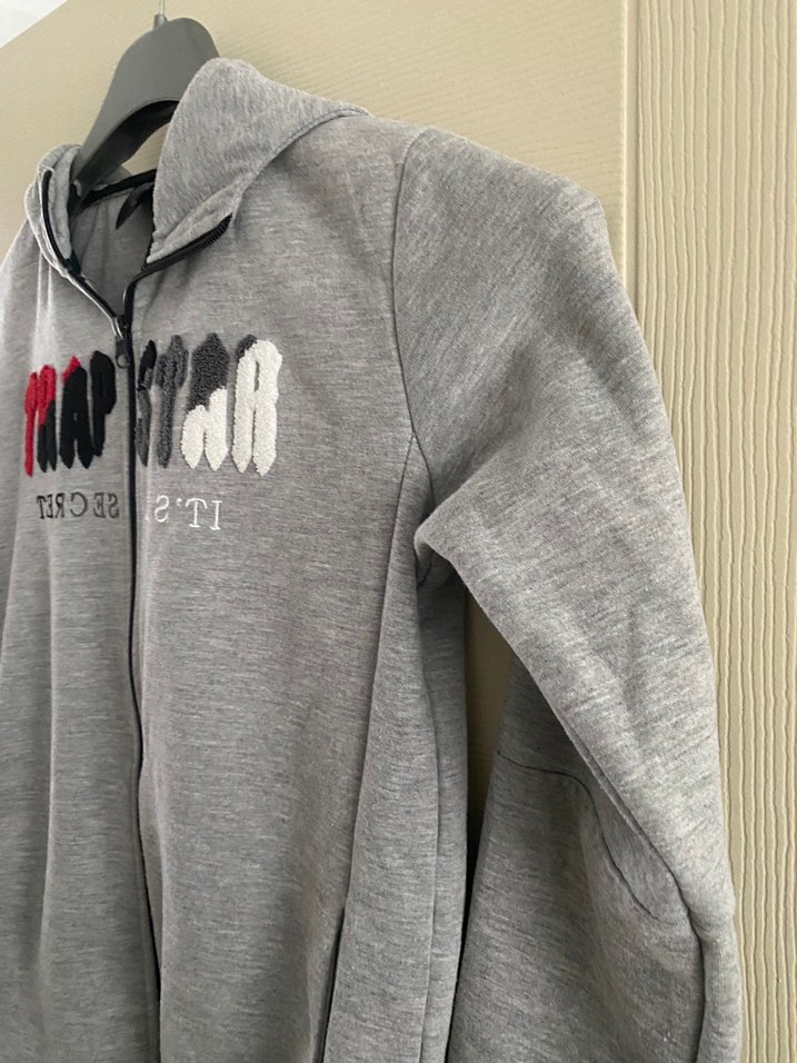 Kapüşonlu Gri Erkek Çocuk Sweatshirt - Görsel 4