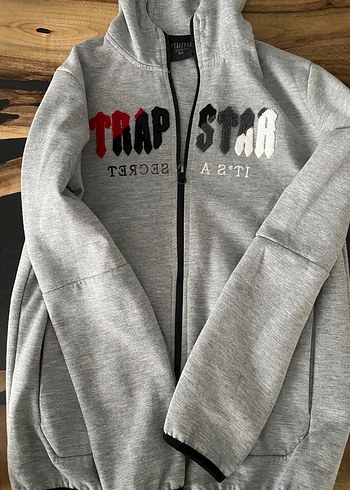 Gri Fermuarlı Erkek Çocuk Kapüşonlu - Görsel 2