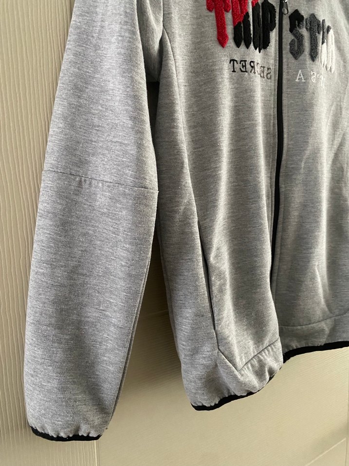 Gri Fermuarlı Erkek Çocuk Kapüşonlu - Görsel 5