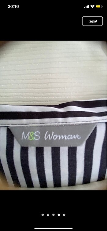 Marks & Spencer Çizgili gömlek