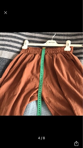 xl Beden kahverengi Renk Bayan pantolon
