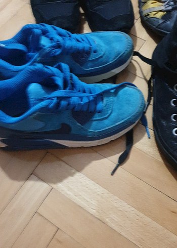 Diğer Mavi Elastik Bağcıklı Spor Ayakkabı