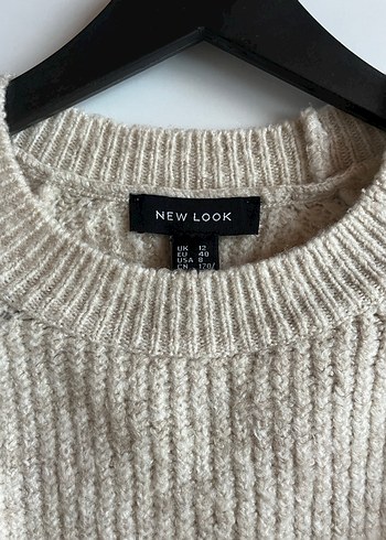New Look Bej Örme Kadın Kazak