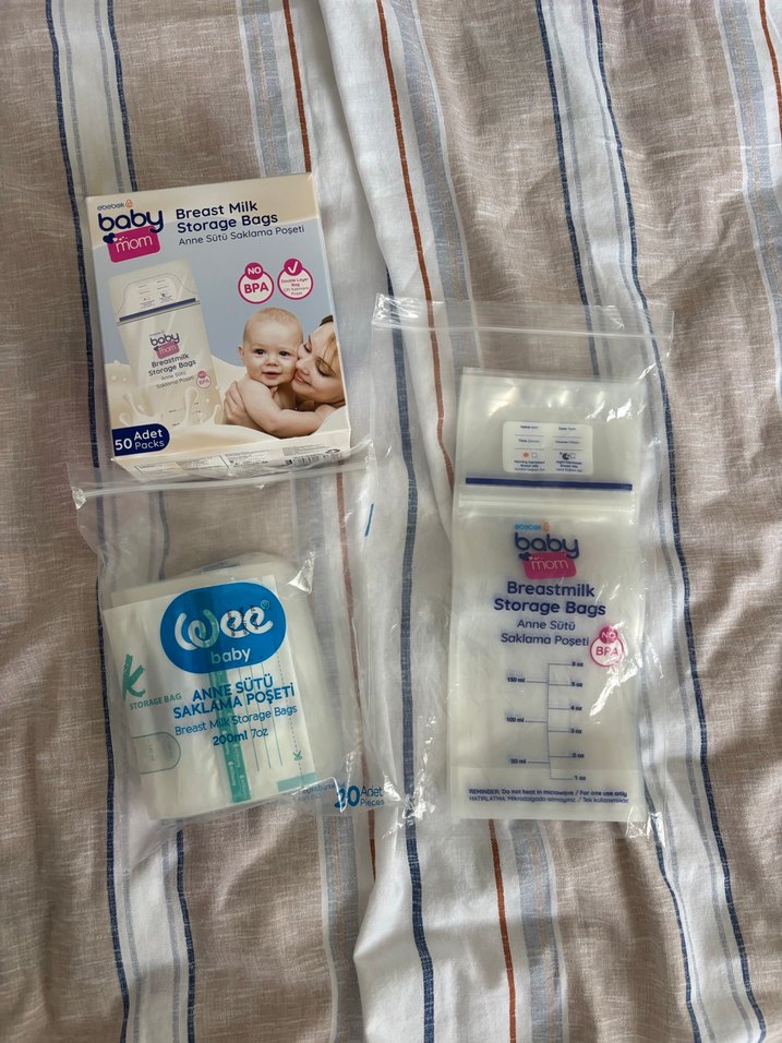69 Adet Süt Saklama Poşetleri - Görsel 2