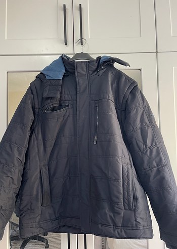 LC Waikiki Erkek Street Style Kapüşonlu Mont