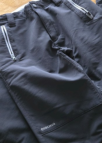 Mavi Quechua Erkek cocuk  Spor Pantolon Velcro - Görsel 2