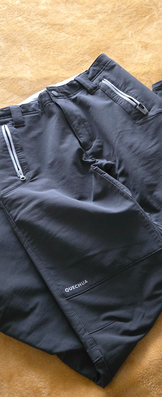 Mavi Quechua Erkek cocuk  Spor Pantolon Velcro - Görsel 2