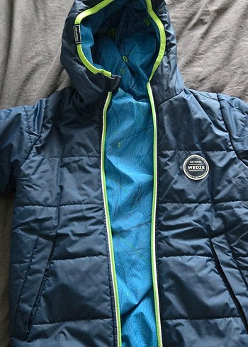 decathlon çift taraflı Erkek Çocuk Fermuarlı Mont - Görsel 5