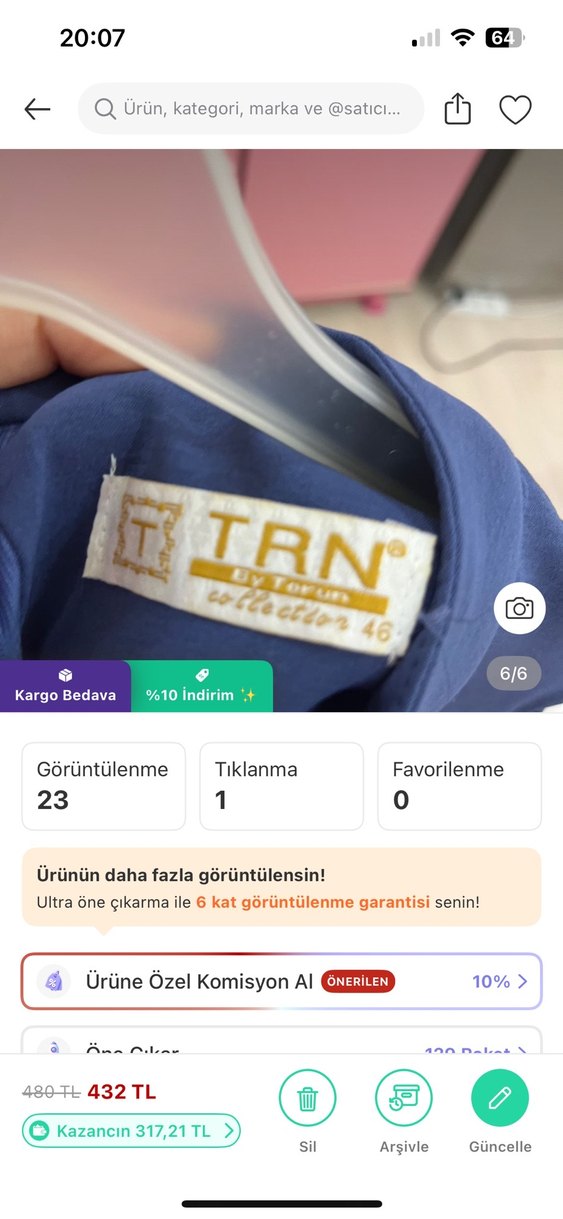 Siyah Uzun Kollu Salaş Uzun Elbise - Görsel 4