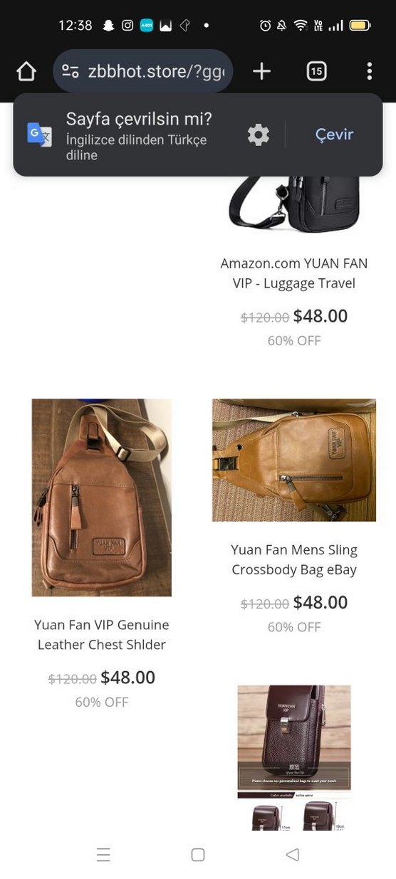 orjinal Deri Çapraz Çanta - Görsel 5