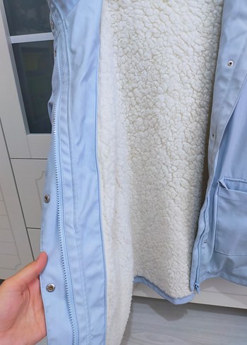 Kız Çocuk Kapüşonlu Su Geçirmez Yağmurluk - Görsel 5