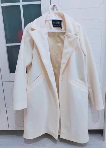 Kadın Kaban krem - Görsel 7