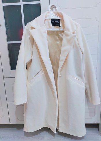 Kadın Kaban krem - Görsel 5