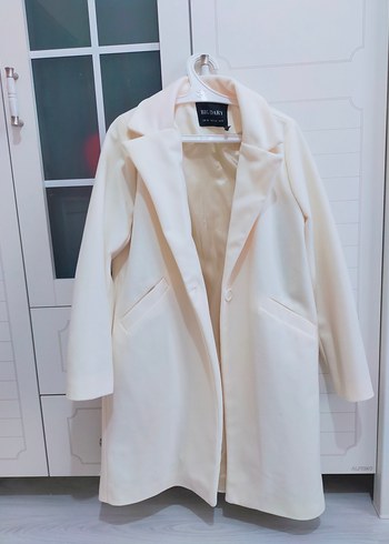 Kadın Kaban krem - Görsel 6