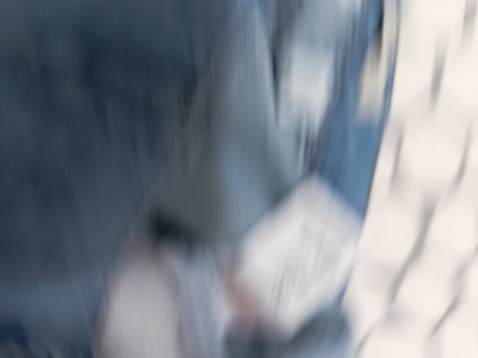 Gevşek Kesim Mavi Denim Şort - Görsel 5