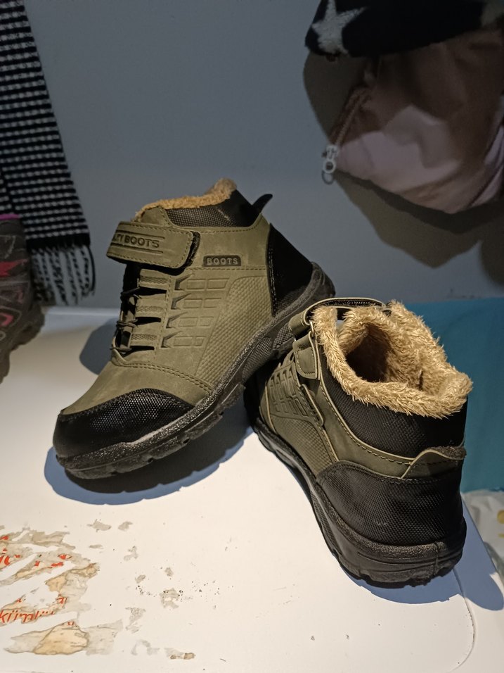 Kahverengi Erkek Çocuk Lastik Botlar - Görsel 4