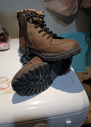 Erkek Çocuk Kahverengi Süet Bot - Görsel 4