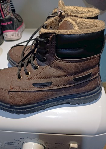 Erkek Çocuk Kahverengi Süet Bot - Görsel 2