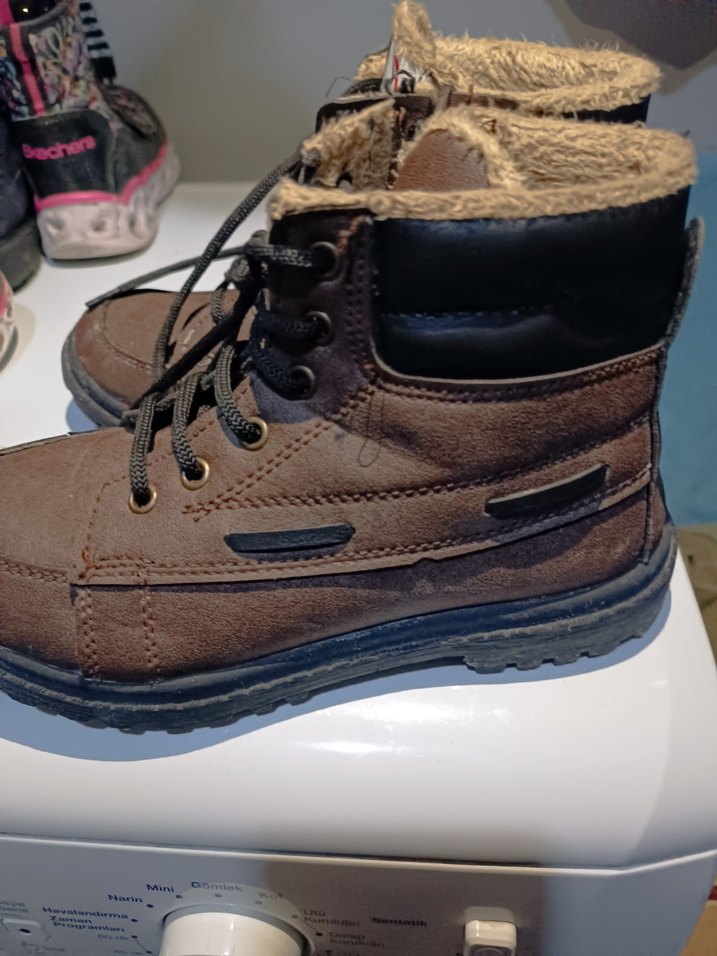 Erkek Çocuk Kahverengi Süet Bot - Görsel 2