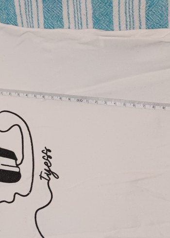 Tyess Kız Çocuk Beyaz Uzun Kollu Baskılı Tişört - Görsel 6