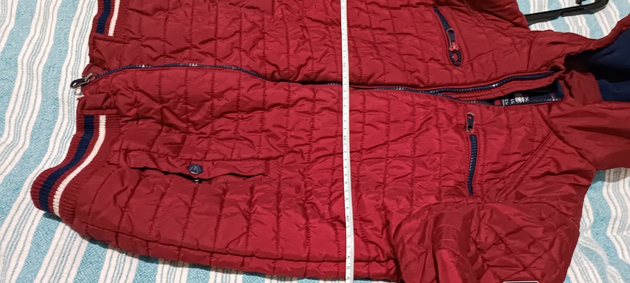 LCW Waikiki Bordo Erkek Kapitone Fermuarlı Mont - Görsel 4