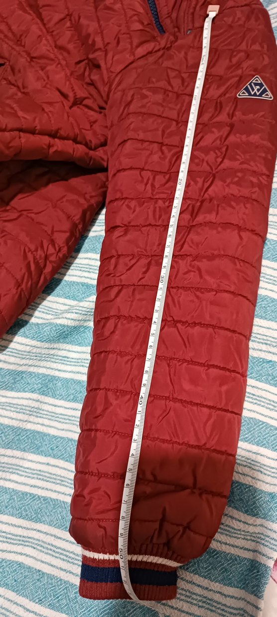 LCW Waikiki Bordo Erkek Kapitone Fermuarlı Mont - Görsel 2