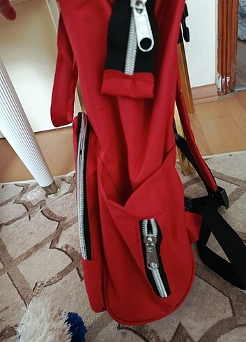 Beden kırmızı Renk bebek bakım çantası