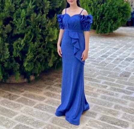 Parıltılı abiye