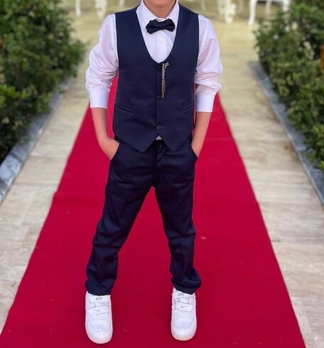 Lacivert takım elbise - Görsel 4